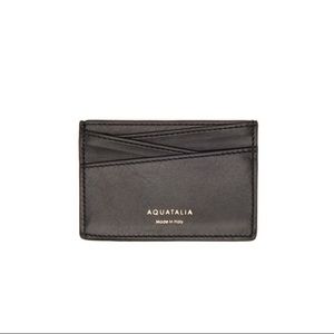 Aquatalia Leather Card Case